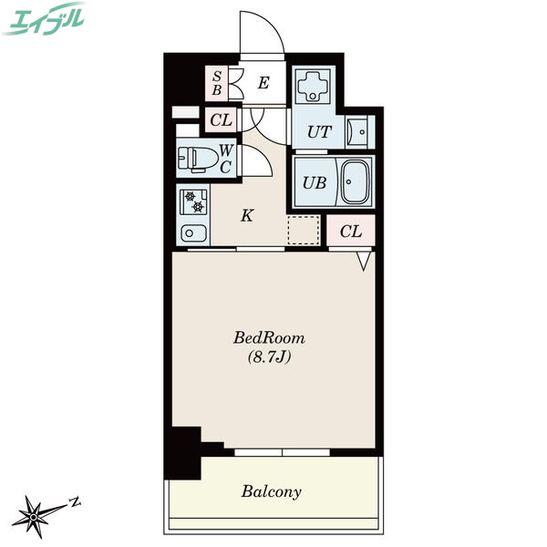 Ｓ－ＲＥＳＩＤＥＮＣＥ四日市安島ａｌｏｇｇｉｏの間取り