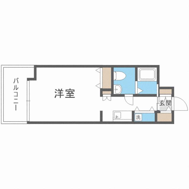 TEADA北4条　ティーダ北4条の間取り