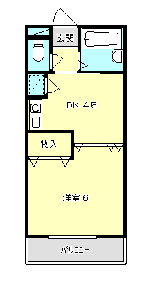 ウイステリーの間取り