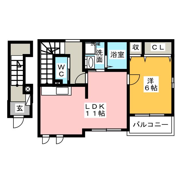 ウコンザクラの間取り