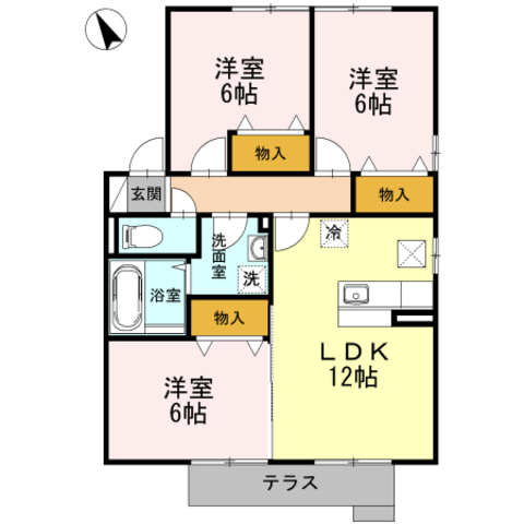 ポラリス2の間取り