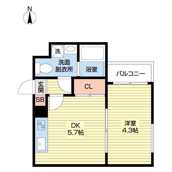 ＴＨＥ　ＧＡＲＮＥＴ　ＳＵＩＴＥ　ＲＥＳＩＤＥＮＣＥ　山科ＷＥＳＴの間取り