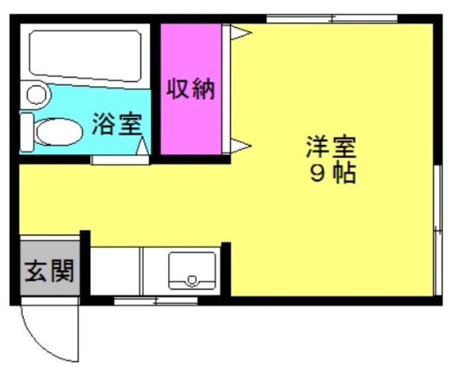 土山マンションの間取り