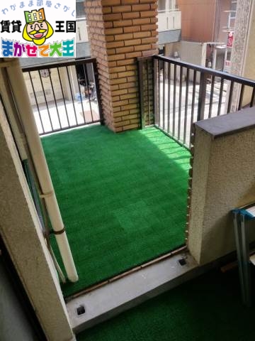 【長崎市花丘町のマンションのバルコニー】