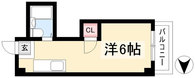 ビラ三秀鶴舞の間取り