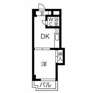 シティライフ下山手の間取り