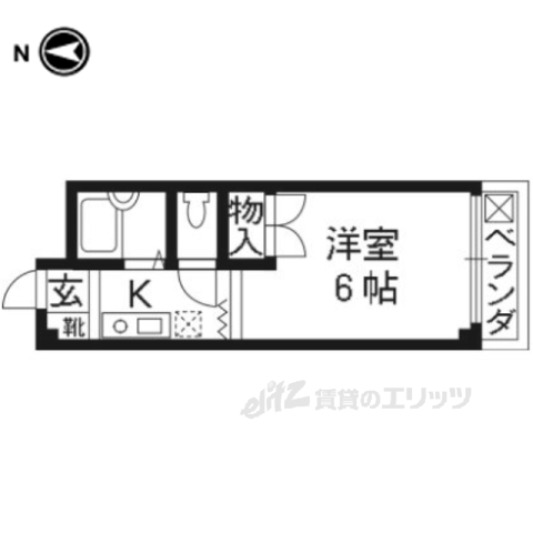 【グレース嵯峨の間取り】