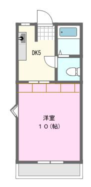 アローン都田の間取り