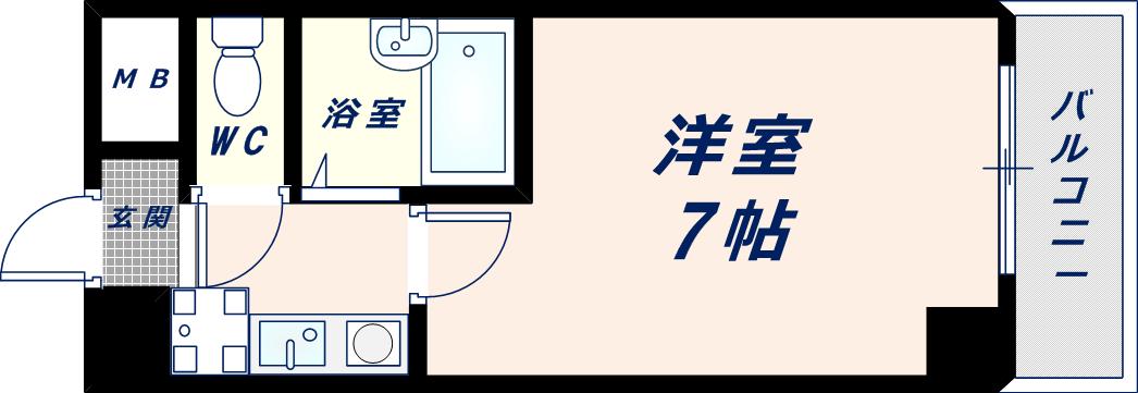 パークレーン深江の間取り