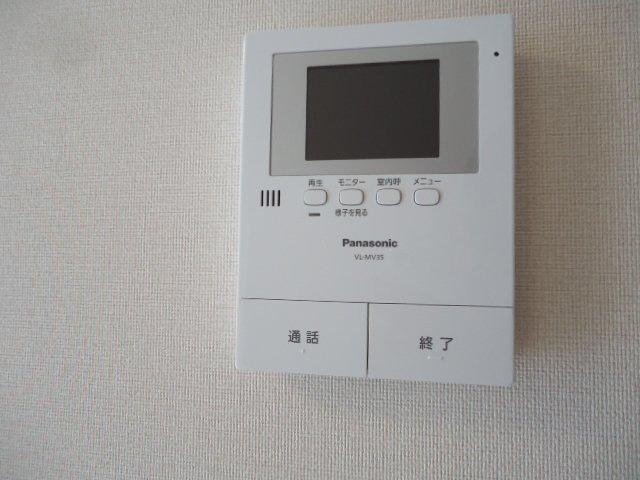 セキュリティ　モニター付きインターホン