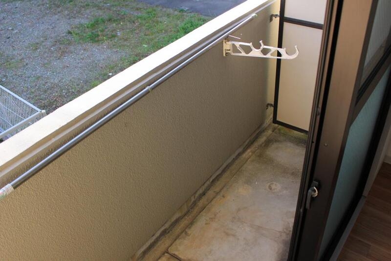 バルコニー　空が広く見えるのは嬉しいですね。