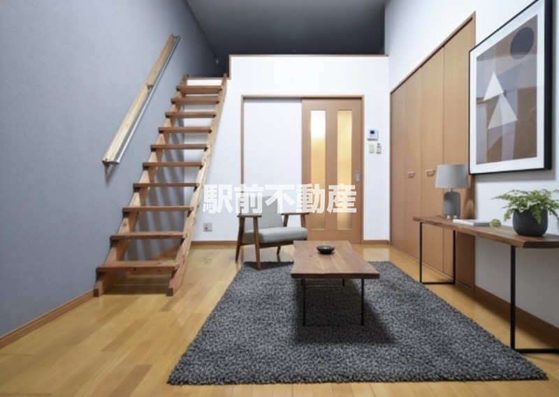 居室・リビング　家具家電はイメージです。