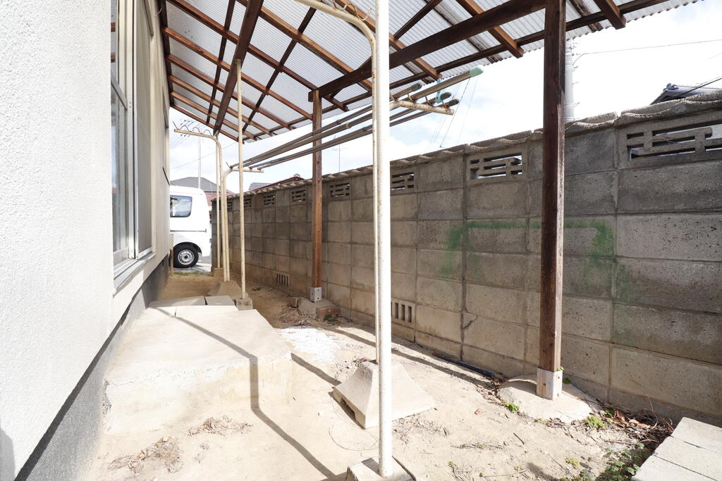 バルコニー　お庭です♪