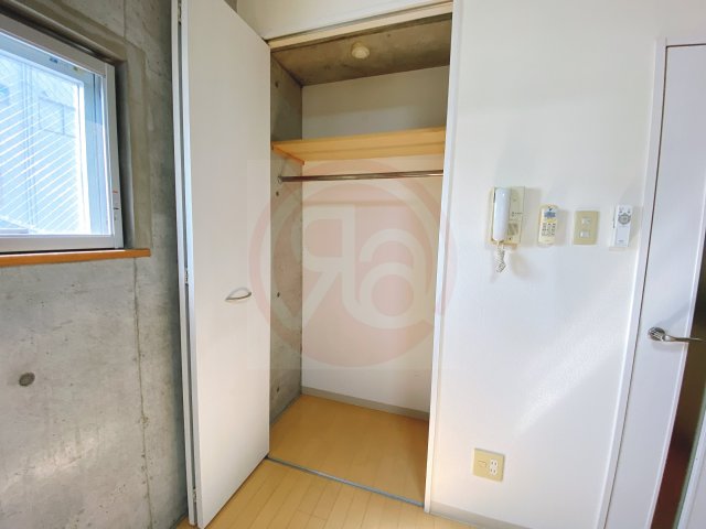 収納　寝室にぴったりのお部屋です
