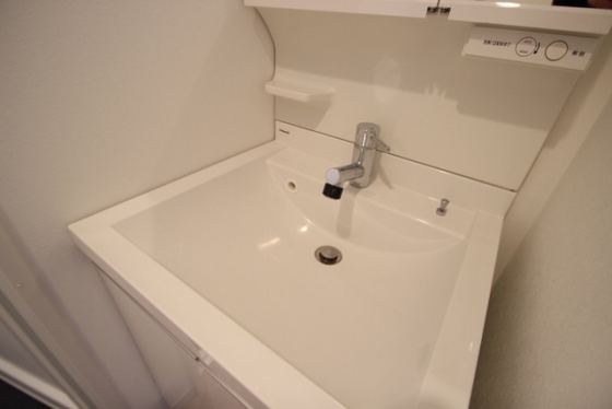 洗面設備　※他号室の写真です。