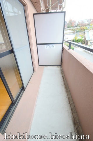 バルコニー　写真は別のお部屋です。