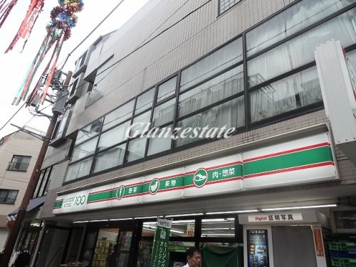 コンビニ　ローソンストア100 LS新丸子西口店（コンビニ）まで224m