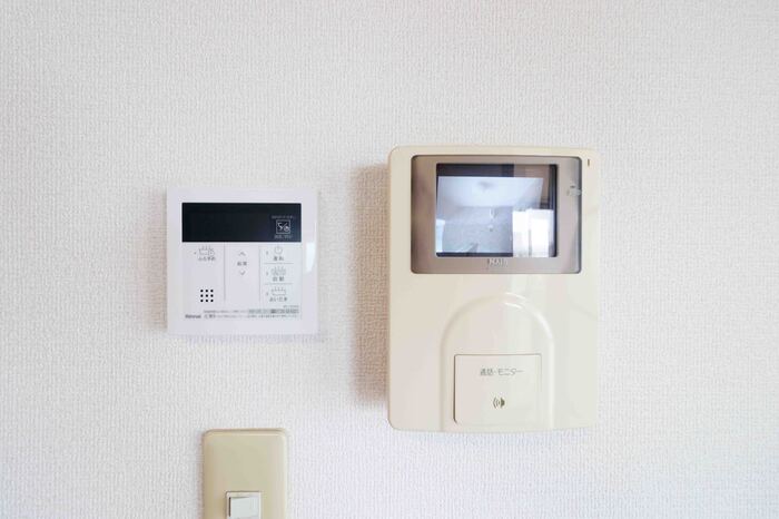 セキュリティ　モニタ付インターホンです。