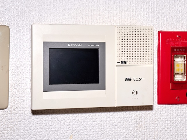 セキュリティ　カラーモニター付インターホン