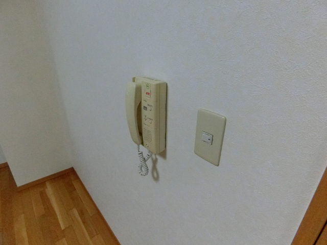 セキュリティ　インターホン付きです。