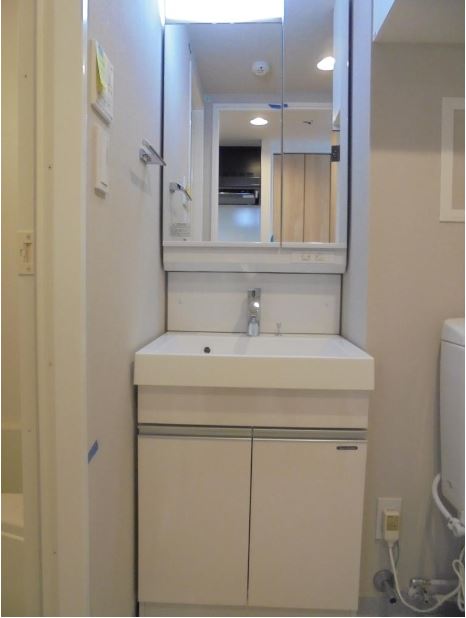 洗面設備　他のお部屋の参考写真となります。