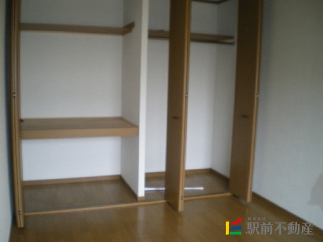 収納　クローゼットは以外と大きいです