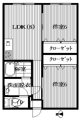 サンヒルズ諏訪の間取り写真