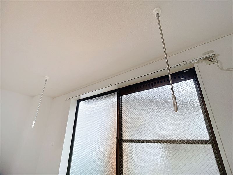 その他設備　室内物干し