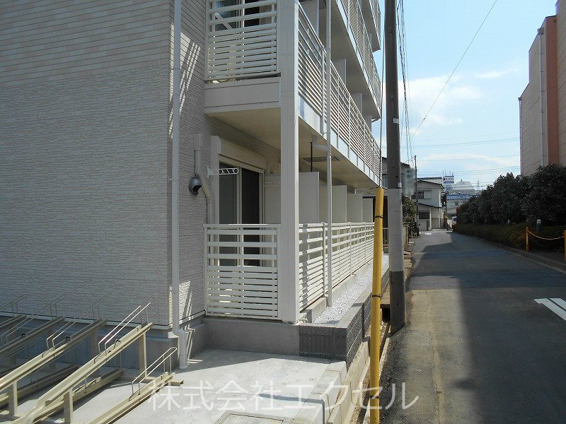 バルコニー　南西向きです。