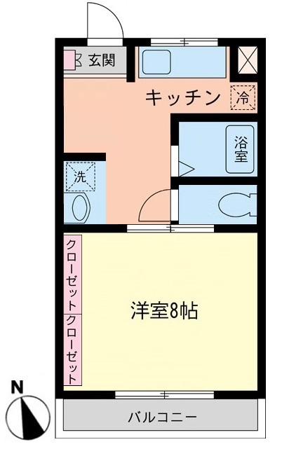 第2根岸ハイツの間取り