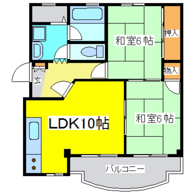 沖ノ原マンション_間取り_0