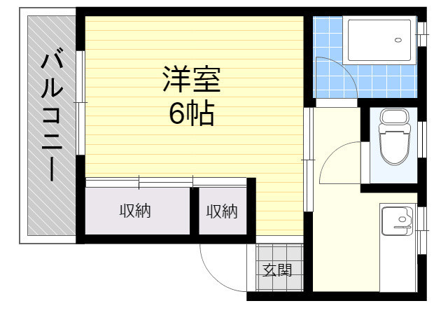 ビューハイム新川の間取り