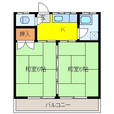 神田ハイツ（チンタイバンク管理）の間取り