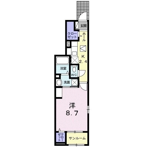 プレミアム２４番館の間取り