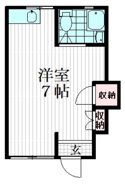 ウエスト大原の間取り