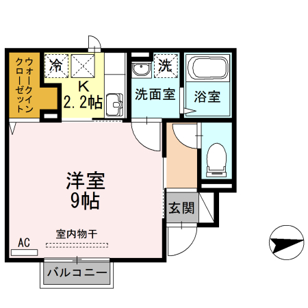 プリマクラッセの間取り