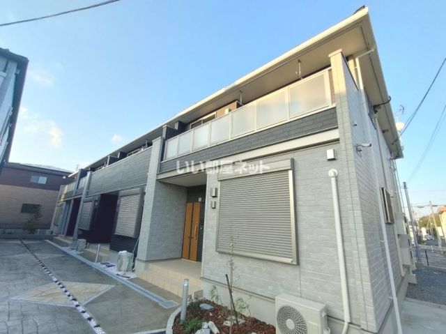 福知山市字長田のアパートの建物外観