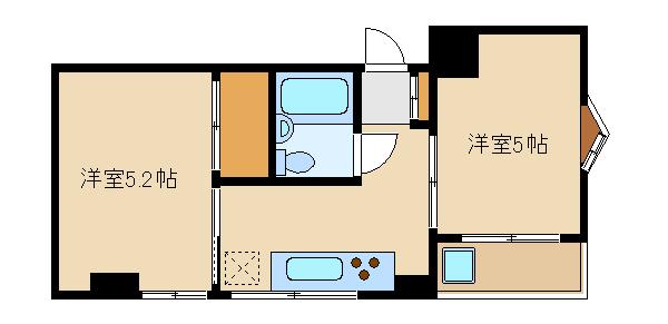 東ヶ崎ビルの間取り