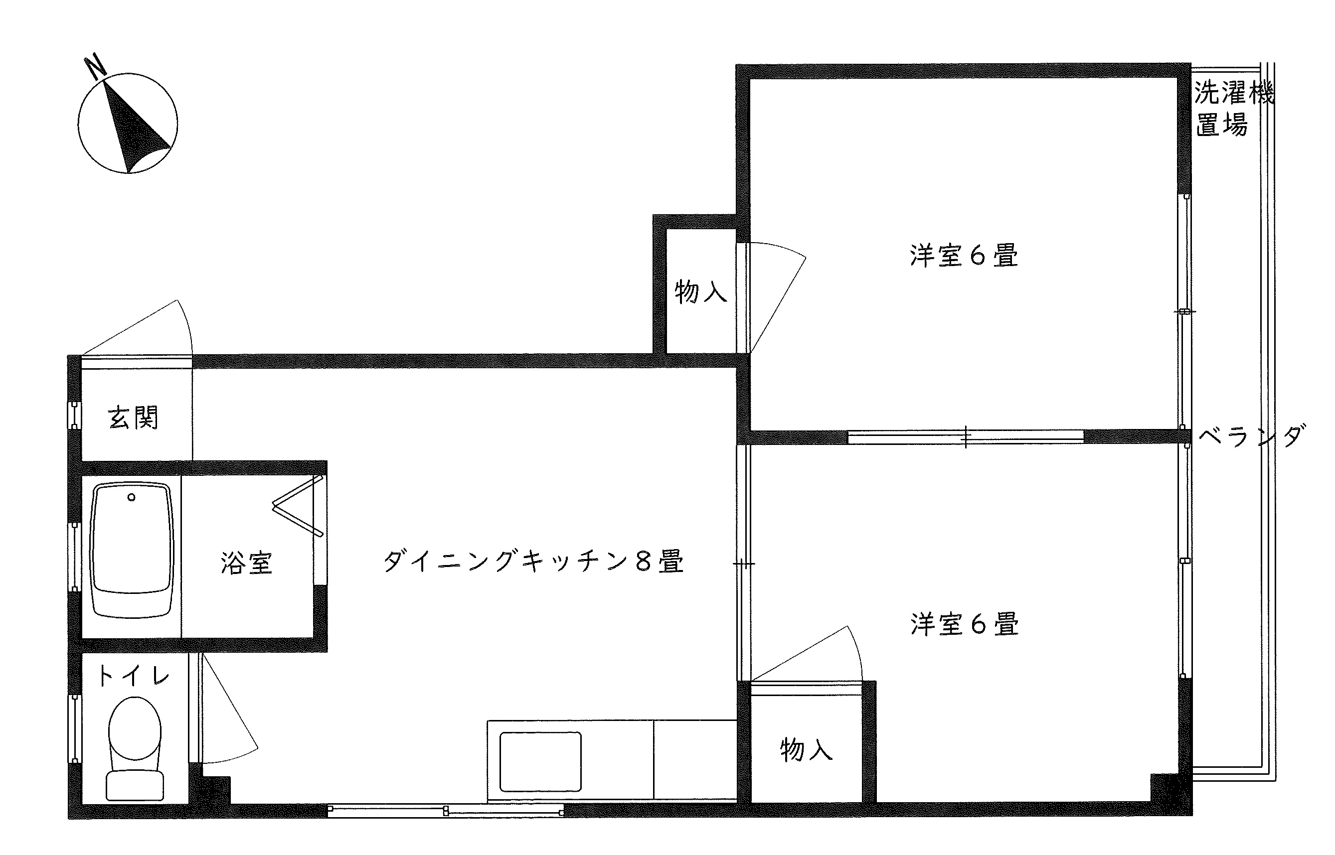 エースビルの間取り