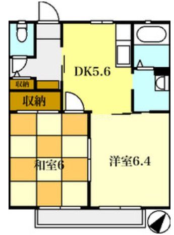 埼玉県志木市幸町２（アパート）の賃貸物件の間取り