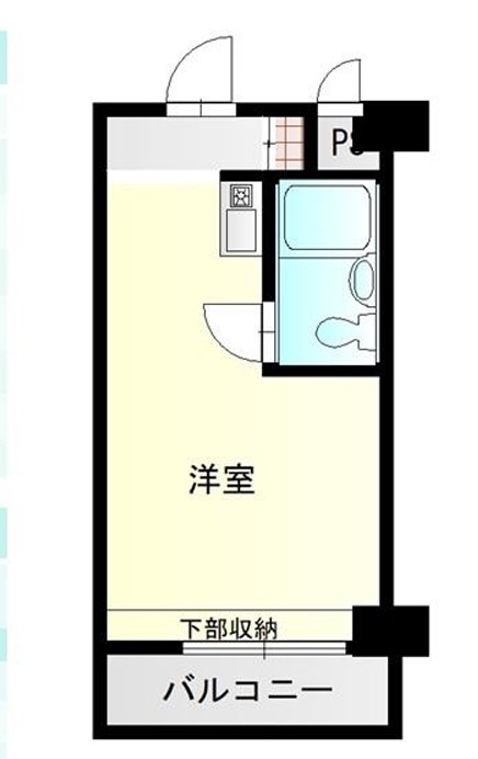 ライオンズマンション新大阪第5の間取り