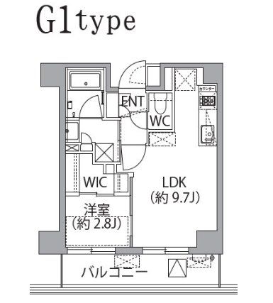 レスピール蓮根の間取り