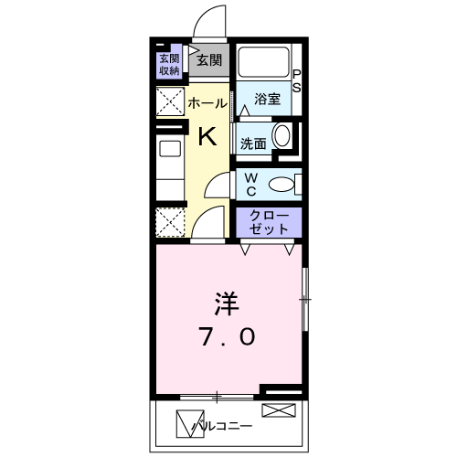 ムックームンク　アカシ　１の間取り