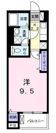 【浦安市富士見のマンションの間取り】