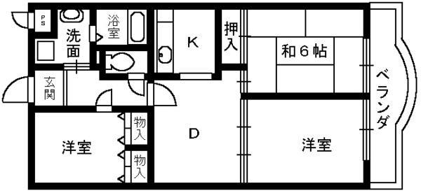 メゾンクラルテの間取り