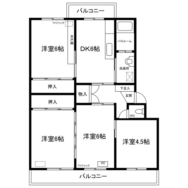 ヴィラナリー三条IIの間取り