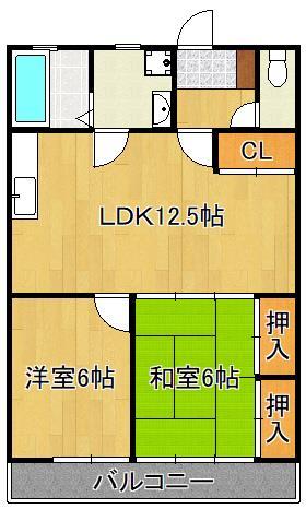 アルテハイム大手町の間取り