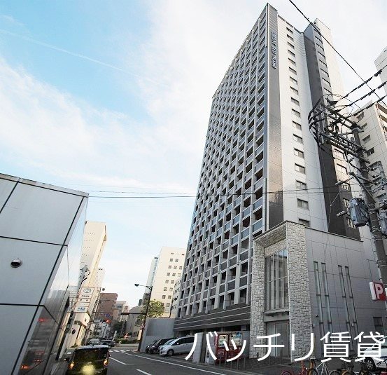 福岡市中央区長浜のマンションの建物外観