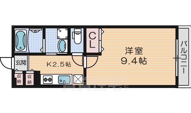 メゾン柊の間取り