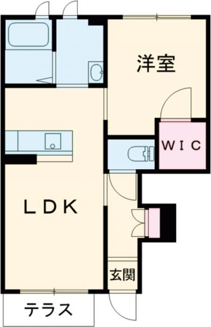 加東市山国のアパートの間取り